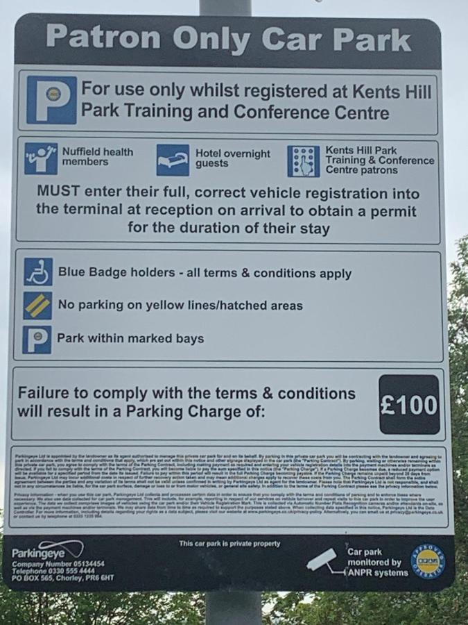 Kents Hill Park Training & Conference Centre Hotell Milton Keynes Eksteriør bilde